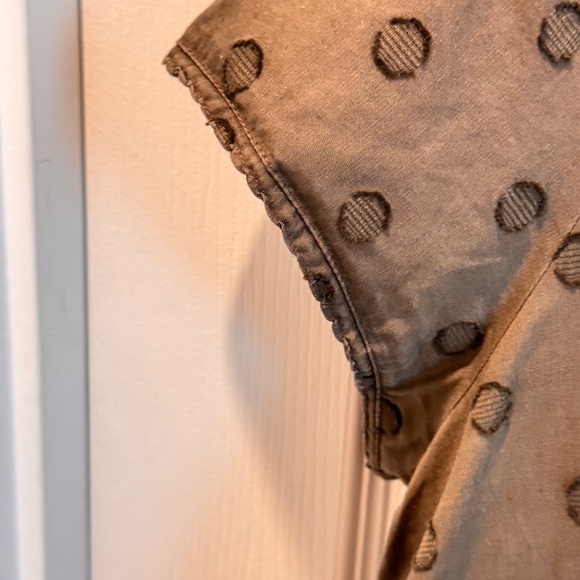 Woman's Brown Ruffle Top, Boden, Size 18/20 - Picture 7 of 14